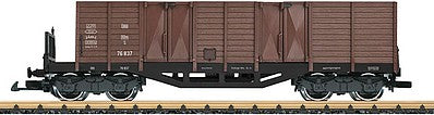 LGB 42637 G Scale Type OOm-s 4-Axle Wood Gondola - Ready to Run -- Austrian Federal Railways OBB (Era IV, Boxcar Red)