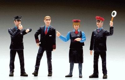 LGB 51405 G Scale Workers -- Swiss Railroad pkg(4)