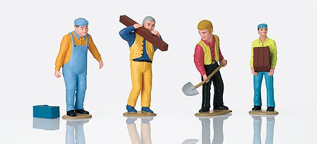 LGB 53005 G Scale Workers -- pkg(4)