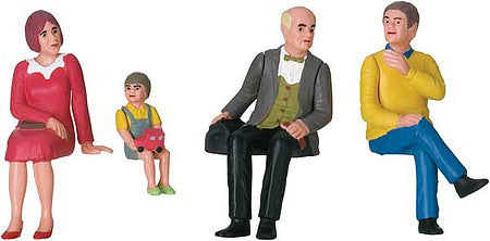 LGB 53010 G Scale American Figure Set -- pkg(4)