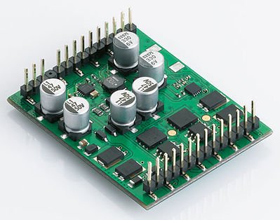 LGB 55028 G Scale DCC Decoder for 2014 & Later Locomotives w/1 or 2 Motors -- 2 Light & 6 Function Outputs