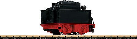 LGB 69575 G Scale Sound-Equipped Powered Tender - Standard DC -- Painted, Unlettered (black, red)