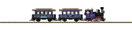 LGB 72305 G Scale Christmas Starter Set -- Christmas Express (blue, gold; English Lettering)
