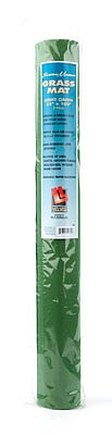 Life Like 1009 All Scale Grass Mat 2-Pack -- Light Green Each: 100 x 25" 254 x 63.5cm