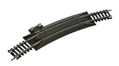 Life Like 3007 HO Scale 18" Curved Terminal Rerailer -- Code 100 Nickel Silver