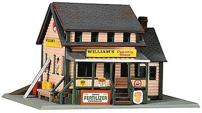 Life Like 7463 N Scale William's Country Store -- Kit