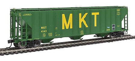 Walthers Proto 920-106162 HO Scale 55' Evans 4780 Covered Hopper - Ready To Run -- Missouri-Kansas-Texas(TM) #4143