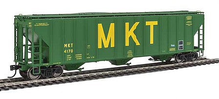 Walthers Proto 920-106163 HO Scale 55' Evans 4780 Covered Hopper - Ready To Run -- Missouri-Kansas-Texas(TM) #4170