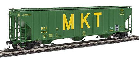 Walthers Proto 920-106165 HO Scale 55' Evans 4780 Covered Hopper - Ready To Run -- Missouri-Kansas-Texas(TM) #4185