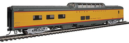 Walthers Proto 920-18154 HO Scale 85' ACF Dome Diner Union Pacific(R) Heritage Fleet - Ready to Run - Standard -- Union Pacific UPP #8004 "Colorado Eagle" (Armour Yellow, gray, red)