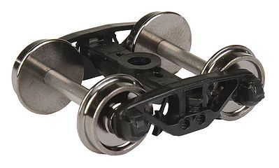 Walthers Proto 2001 HO Scale Rigid Trucks with 33" RP-25 Metal Wheels & Axles -- National B-1 - 1 Pair