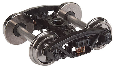 Walthers Proto 2004 HO Scale Sprung Trucks w/33" Metal RP-25 Wheels & Axles -- Andrews - 1 Pair