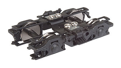 Walthers Proto 2120 HO Scale GSC 43-R Passenger Trucks -- Black - 1 Pair