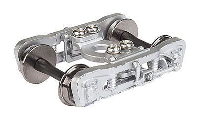 Walthers Proto 920-2123 HO Scale GSC Commuter Trucks -- Silver - 1 Pair