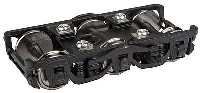 Walthers Proto 2204 HO Scale Heavyweight 6-Wheel Passenger Trucks -- Type 2411 - 1 Pair