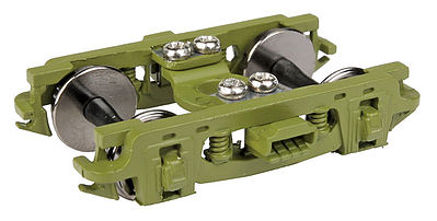 Walthers Proto 2211 HO Scale Pennsylvania 2D-P5 Express Car Trucks -- Olive Green Sideframes - 1 Pair