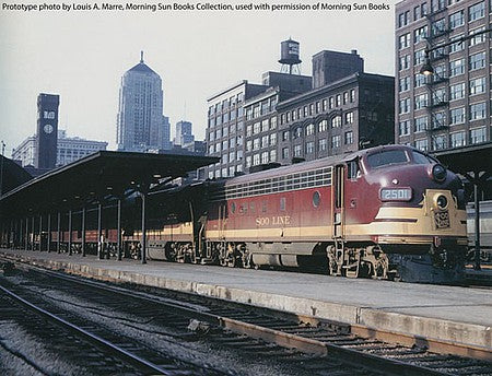 Walthers Proto 49523 HO Scale EMD FP7 Standard DC -- Soo Line 503A (Maroon, Dulux Gold, black)