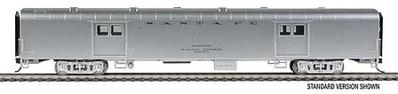 Walthers Proto 920-9620 HO Scale 74' Pullman-Standard Baggage Car  - Ready to Run -- Santa Fe #3927 (painted silver)