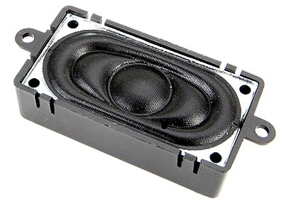 LokSound By ESU 50334 HO Scale Loudspeaker -- 20 x 40mm, Square, 4 ohms