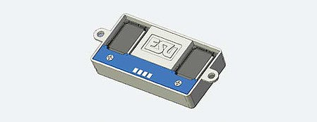 LokSound By ESU 50345 All Scale Rectangular Speaker with Enclosure -- 4 Ohm, 7/8 x 1-21/32 x 5/16" 22 x 42 x 8mm