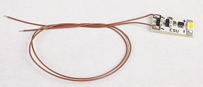 LokSound By ESU 50704 HO Scale LED Lighting Strip, Cabin -- 1 LED (warm-white)