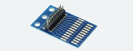LokSound By ESU 51967 All Scale 21MTC Adaptor Board -- Wired Interface Board for Locos without DCC Interface