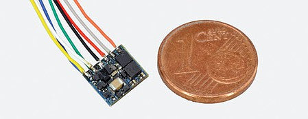 LokSound By ESU 53620 All Scale LokPilot Fx Nano Function-Only DCC-MM Decoder -- NEM652 8-Pin Plug with Wire Harness