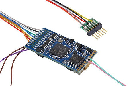 LokSound By ESU 58416 HO Scale LokSound 5 DCC-MM-SX-M4 Multi-Prototcol Sound and Control Decoder -- 1.5A, NEM651 6-Pin Plug, 11x15mm Speaker and Enclosure, Blank Sound Files