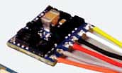 LokSound By ESU 59817 N Scale LokPilot 5 Micro DCC-MM-SX-M4 Multi-Protocol Control-Only Decoder -- Direct 6-Pin Interface