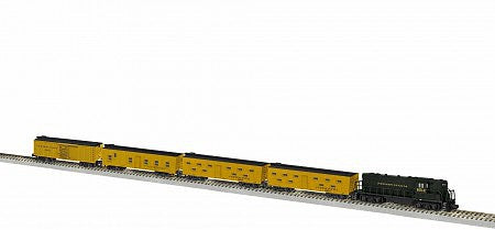Lionel 1917010 S Scale Pennsylvania Railroad Wreck Train Set - American Flyer - LionChief Bluetooth -- GP7, 8 Cars