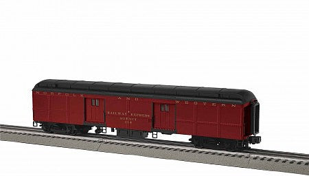 Lionel 1927243 O Scale Heavyweight Baggage Car - 3-Rail - Ready to Run -- Norfolk & Western 112