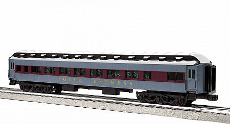 Lionel 1927640 O Scale Abandoned Toy Car - 3-Rail - Ready to Run -- Polar Express (blue, red)