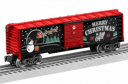 Lionel 1928490 O Scale Boxcar - 3-Rail - Ready to Run -- Christmas 2019