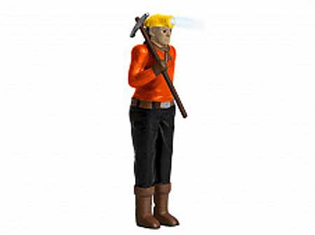 Lionel 1930340 O Scale Miner with Headlamp Lighted Figure