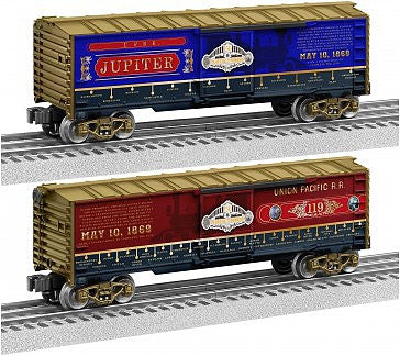 Lionel 1938040 O Scale Boxcar - 3-Rail - Ready to Run -- Central Pacific Jupiter Commemorative