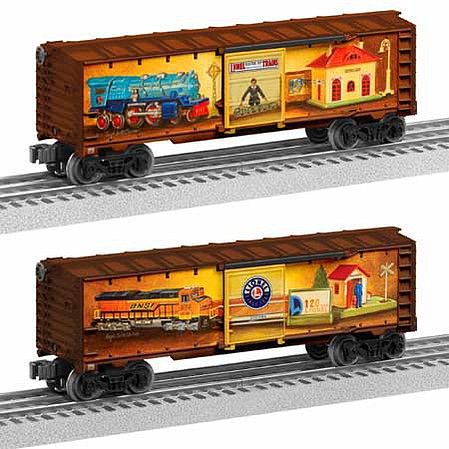 Lionel 2028480 O Scale Boxcar - 3-Rail - Ready to Run -- Angela Trotta Thomas Lionel 120th Anniversary Graphics