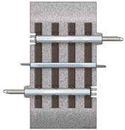 Lionel 612026 O Scale FasTrack(TM) Track w/Roadbed - 3-Rail -- Straight Track - 1-3/4" 4.5cm
