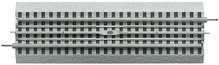 Lionel 612054 O Scale FasTrack(TM) Track w/Roadbed - 3-Rail -- Remote Control Operating Track (Uncoupler & Accessory Operation) 10" Straight