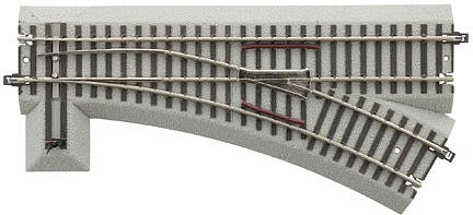 Lionel 649869 S Scale Manual R20 Turnout - FasTrack(R) -- Right