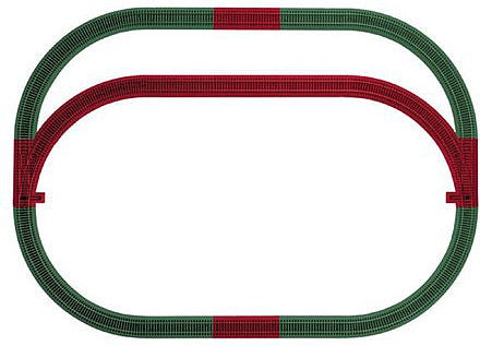 Lionel 649990 S Scale Outer Passing Loop Track Pack - FasTrack - American Flyer(R)