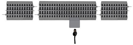 Lionel 681317 O Scale Plug-Expand-Play(R) Accessory Activator Track Pack - FasTrack(R) -- FasTrack(R) Plug-Expand-Play(R) Accessory Activator Track Pack