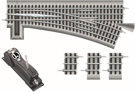 Lionel 681953 O Scale O-72 Remote Switch -- Left-Hand
