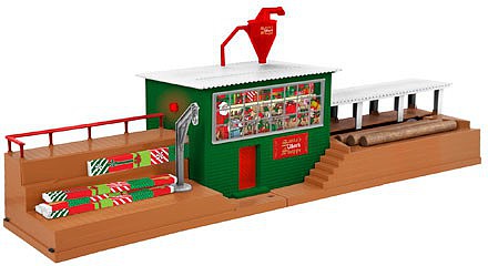 Lionel 682050 O Scale Santa's Work Shoppe Operating Sawmill w/Sounds -- Kit - 16 x 6 x 6" 40.6 x 15.2 x 15.2cm