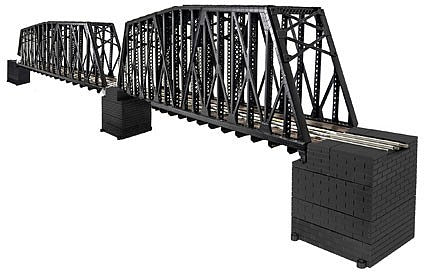 Lionel 682110 O Scale Extended Truss Bridge - FasTrack(R) -- Assembled