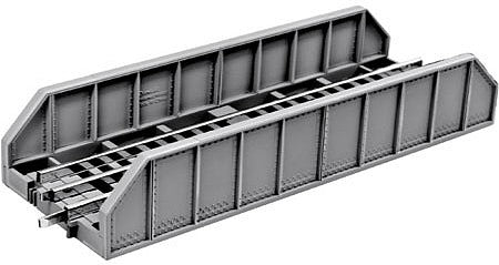 Lionel 684388 O Scale Girder Bridge w/FasTrack -- Kit - 10" 25.4cm (gray)