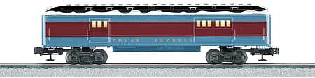 Lionel 684605 O Scale Baggage Car - Polar Express -- Polar Express (blue, red)