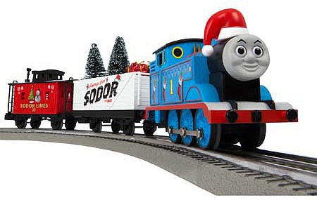 Lionel 685324 O Thomas and Friends Christmas Set - LionChief -- Thomas 0-6-0, 2 Cars