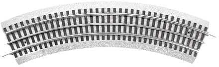 Lionel 685390 O Scale O-36 Curve 4-Pack - FasTrack(R) -- White Ballast