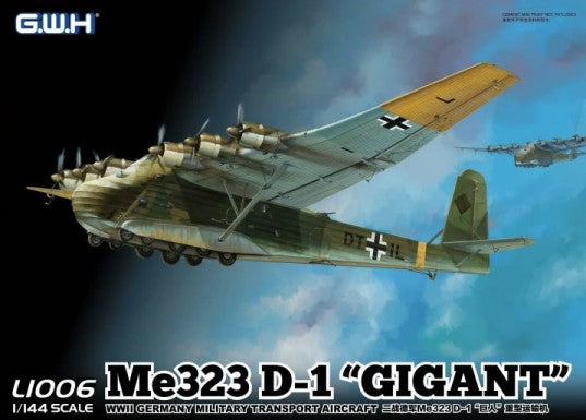 Lion Roar Great Wall Hobby 1006 1/144 WWII Me323D1 Gigant German Military Transport Aircraft