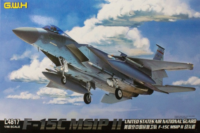 Lion Roar Great Wall Hobby 4817 1/48 US Air National Guard F15C MSIP II (Multi-Stage Improvement Program) Aircraft